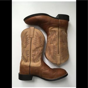 Ariat Heritage Stockman Cowboy Boots 9.5 D